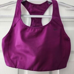 Nike Women's Vibrant Purple Sports Bra